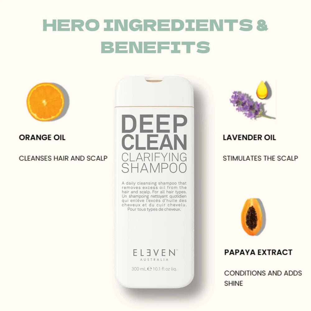 ELEVEN Deep Clean Mix-n-Match Shampoo & Conditioner Duo