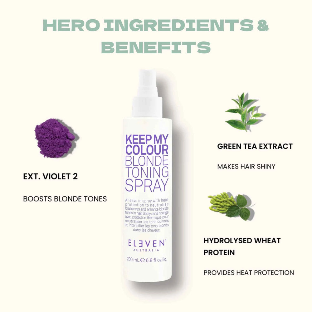 ELEVEN Keep My Colour Blonde Toning Spray