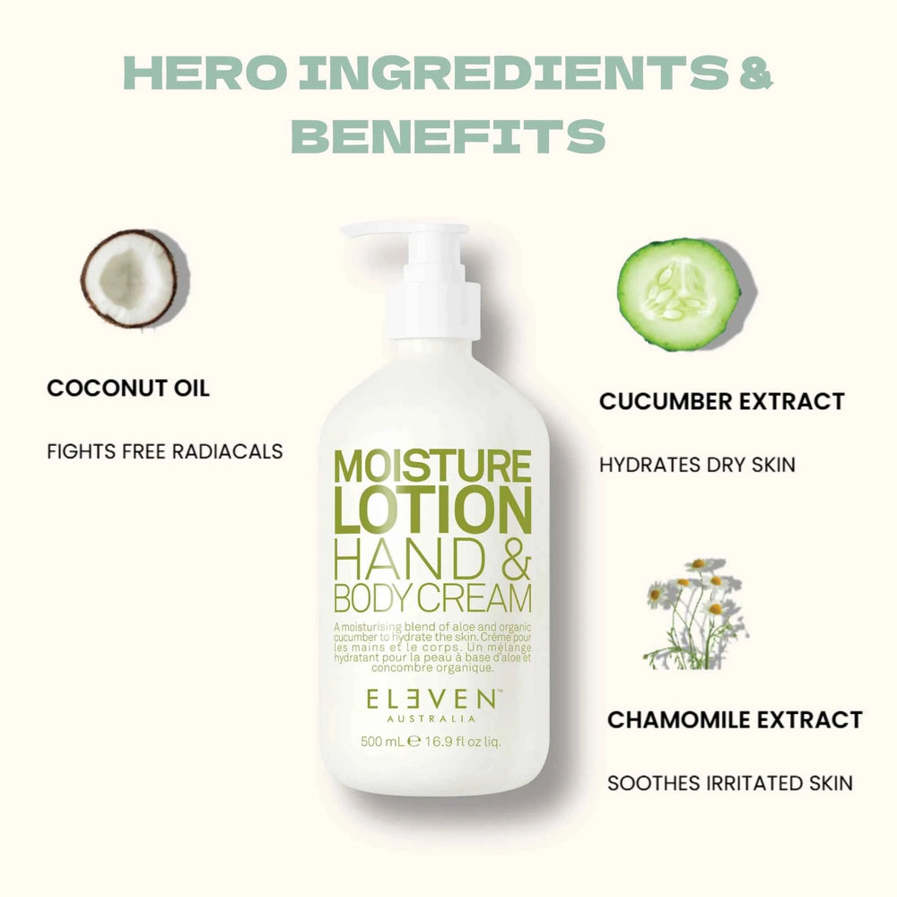 ELEVEN Moisture Lotion Hand & Body Cream