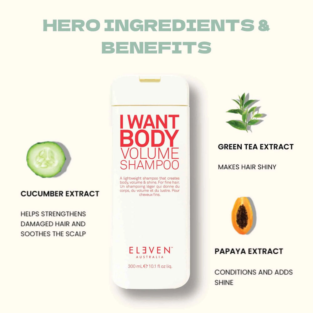 ELEVEN I Want Body Volume Shampoo