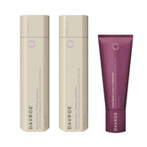 Davroe Blonde Senses Platinum Shampoo, Conditioner & Ends Repair Leave-In Treatment