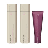 Davroe Repair Senses Revitalizing Shampoo, Conditioner & Ends Repaid Leave-in Treatment