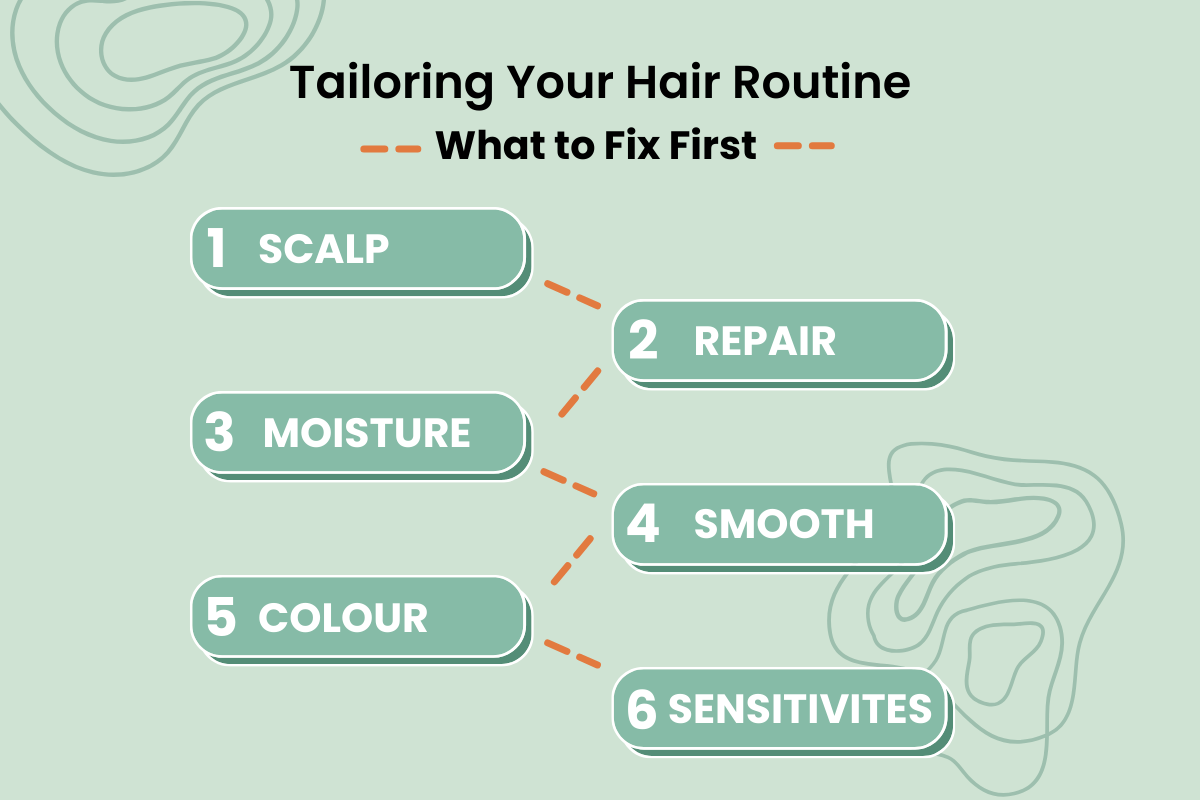 Tailoring Your Hair Routine: What to Fix First