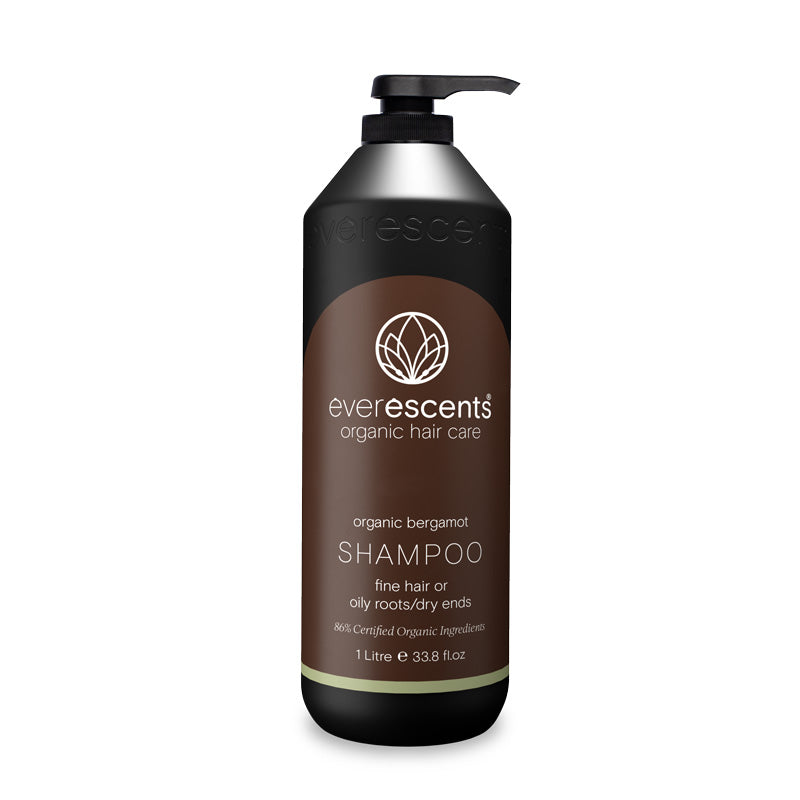 EverEscents Organic Bergamot Shampoo Grouped