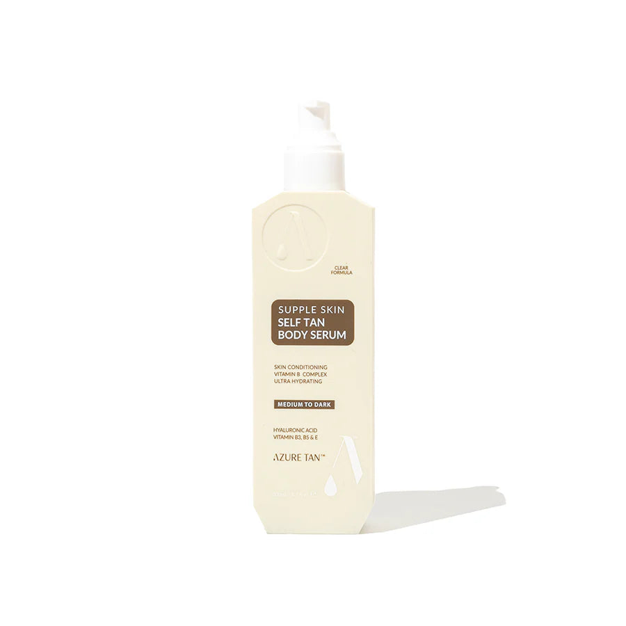 Azure Tan Supple Skin Body Tanning Serum - Medium/Dark