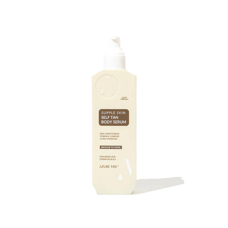 Azure Tan Supple Skin Body Tanning Serum - Medium/Dark
