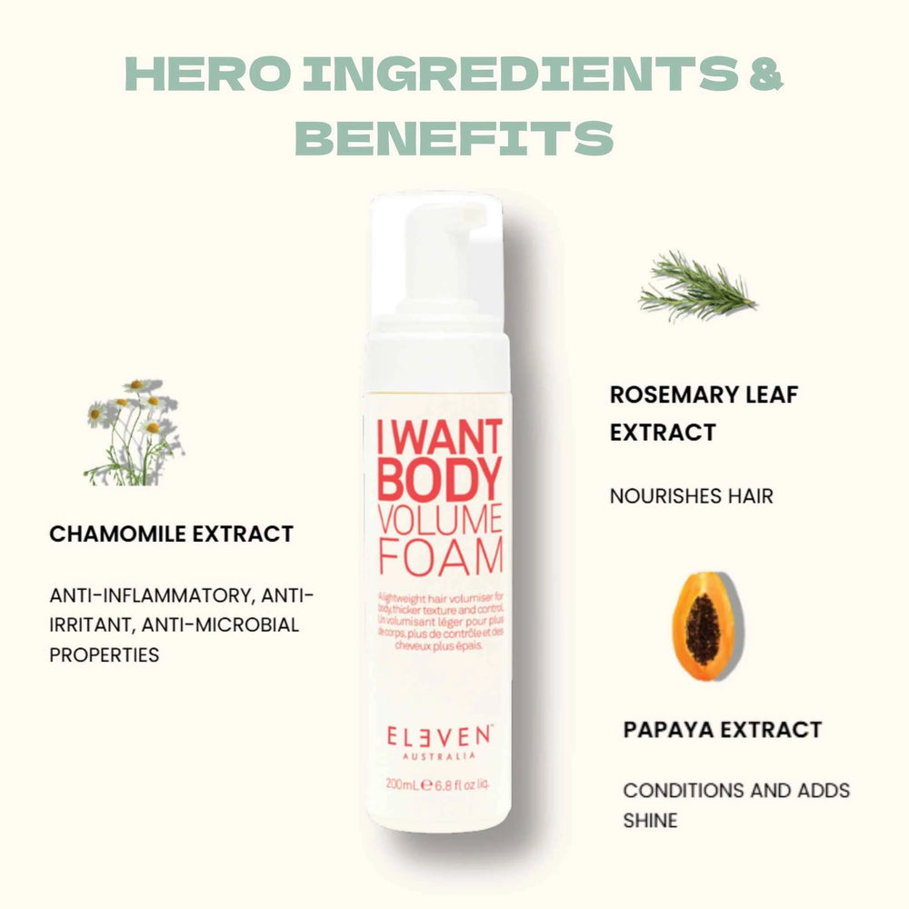 ELEVEN I Want Body Volume Foam