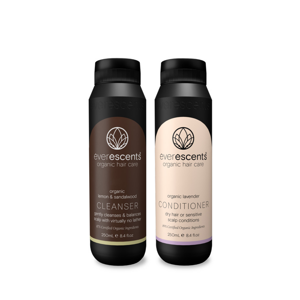 EverEscents Organic Cleanser Lavender Duo
