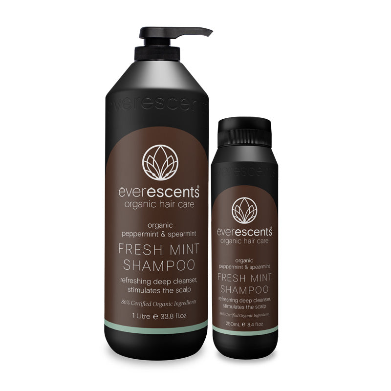 EverEscents Organic Fresh Mint Shampoo