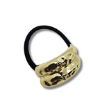 Gold Luxe Geometric Hair Cuff