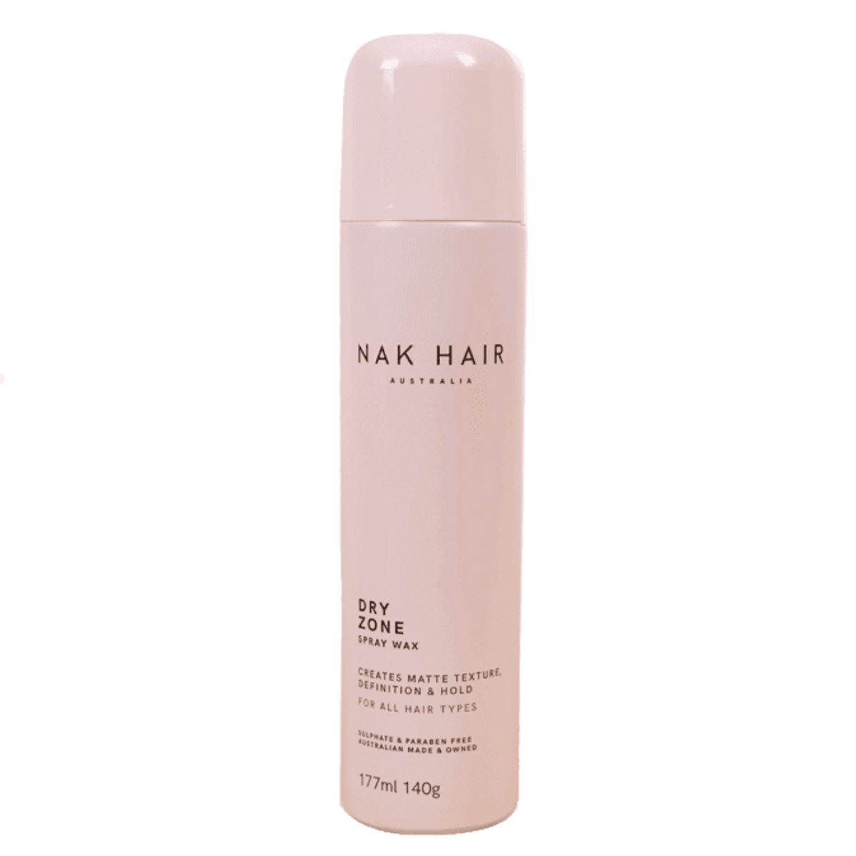 Nak Dry Zone Spray Wax - styling solution