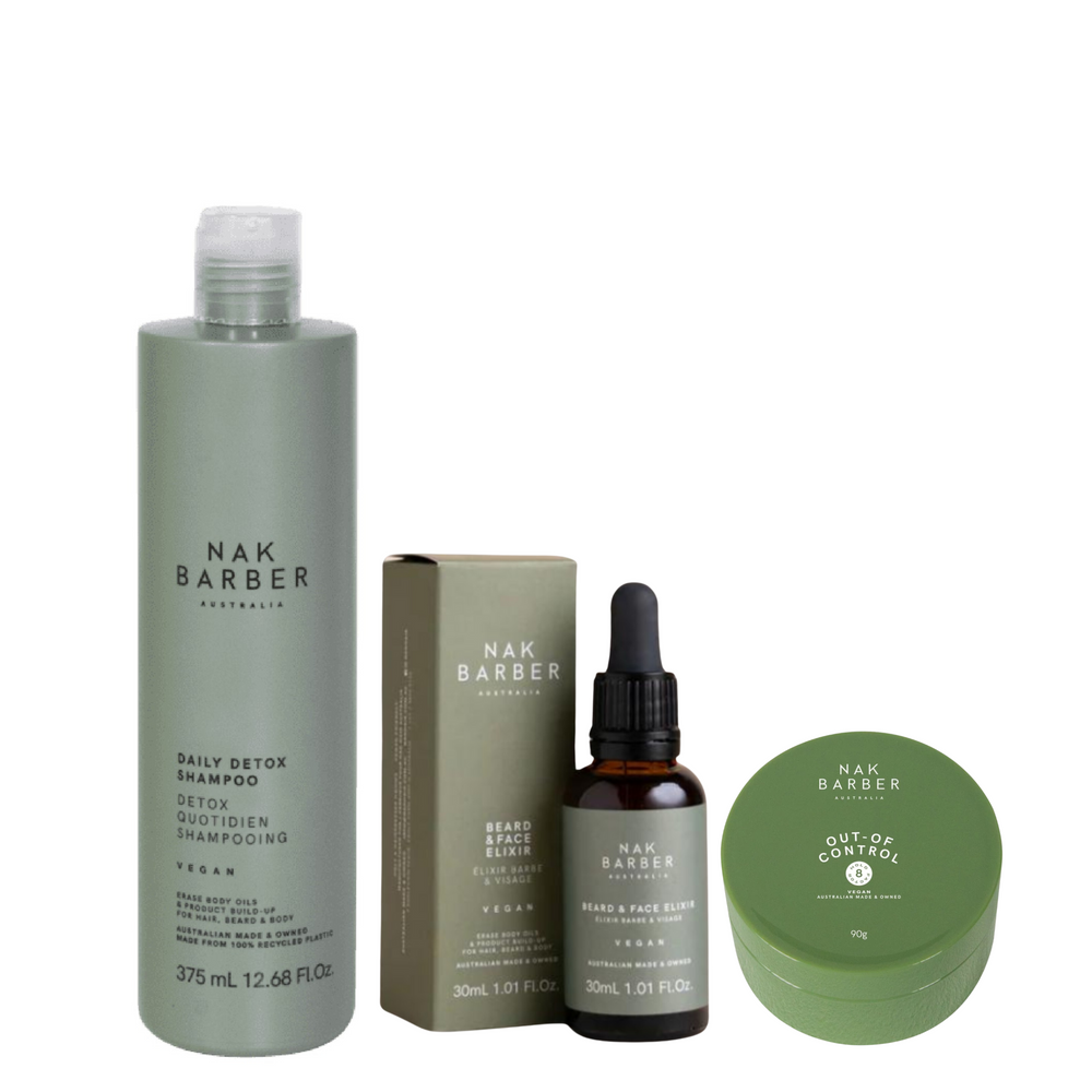 Nak Barber Matte Control Trio - styling solution
