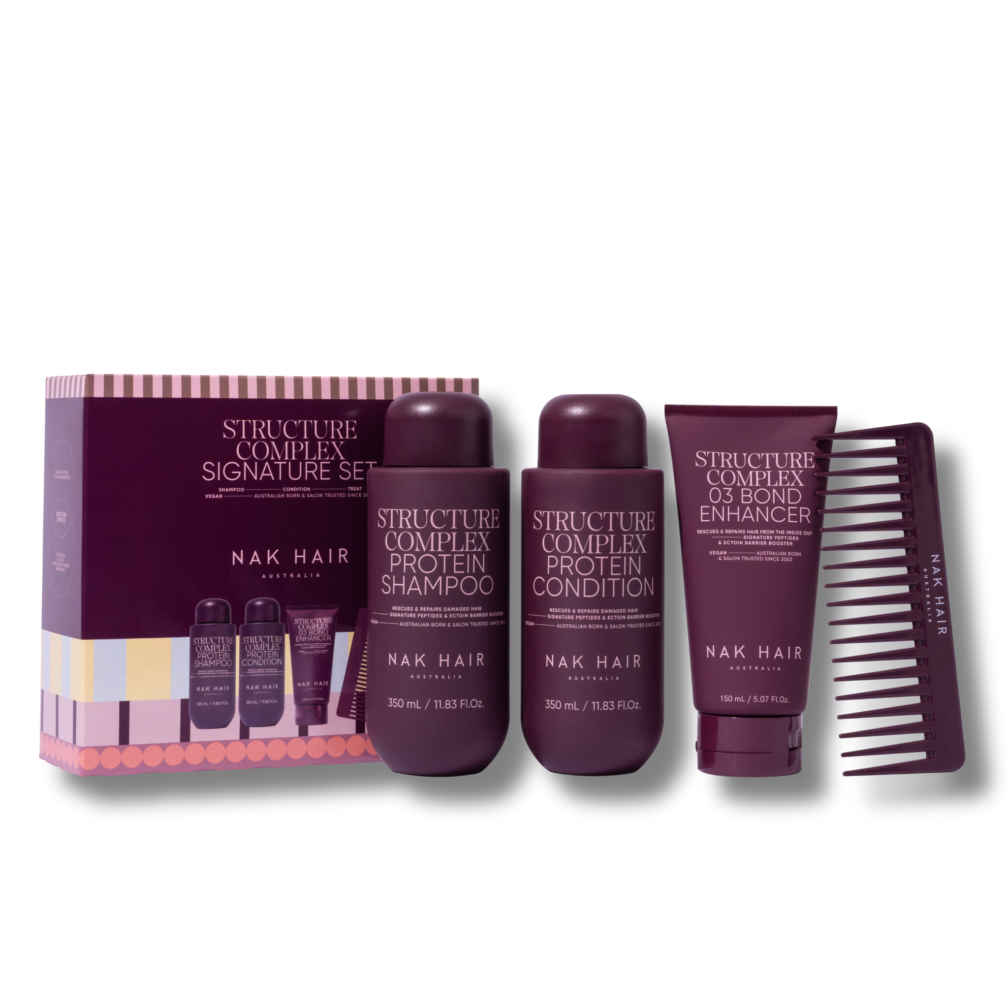 Nak Signature Holiday Structure Complex Trio with Gift