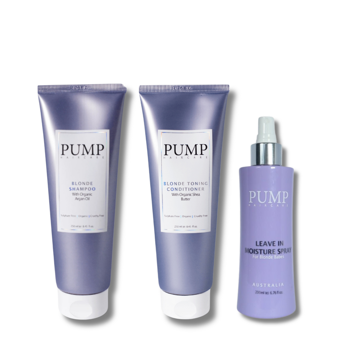 Pump Blonde Trio