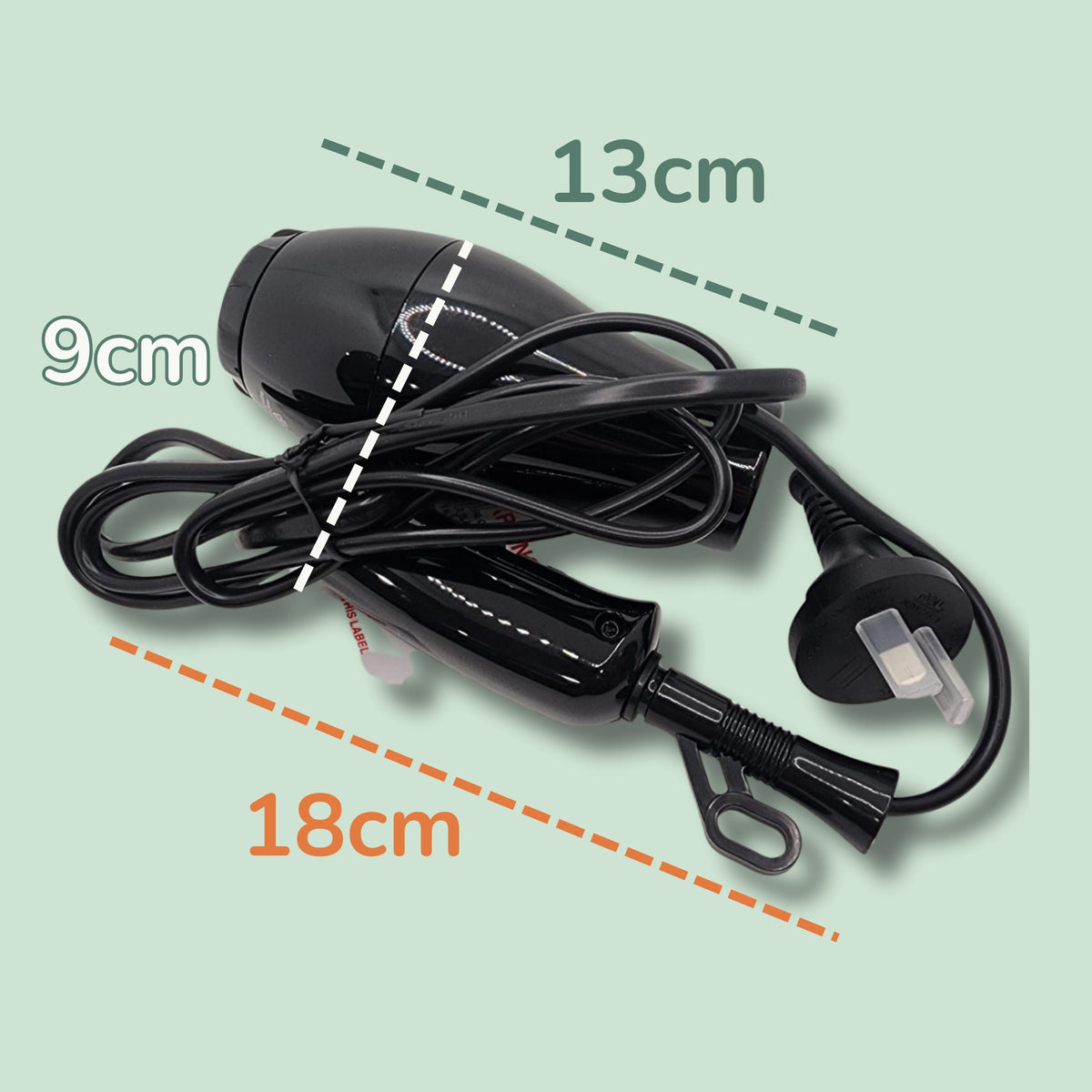 Speedy Travel Hair Dryer