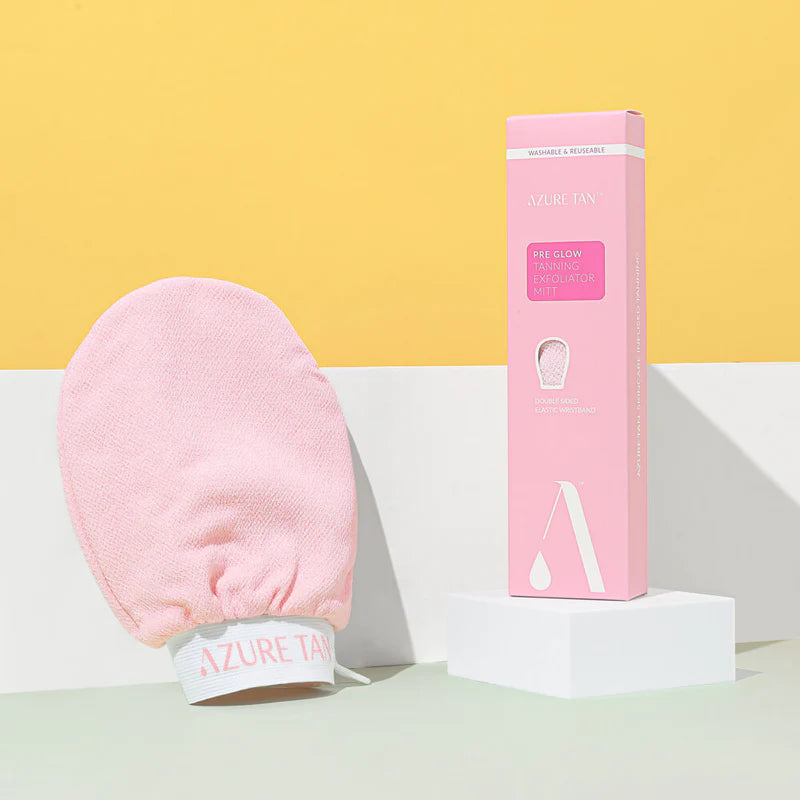 Azure Tan Pre Glow Tan Exfoliator Mitt