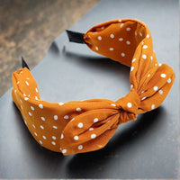 Polka Dot Bow Knot Headband