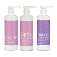 Clever Curl Cleanser, Dry Weather Gel and Light Conditioner Trio - Haircare Superstore