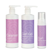 Clever Curl Cleanser, Humid Weather Gel and Wonder Foam Trio - Haircare Superstore