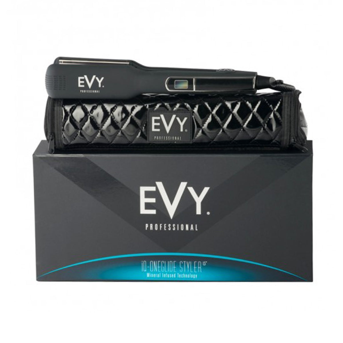 Evy iQ-OneGlide 1.5" Hair Straightener - Haircare Superstore