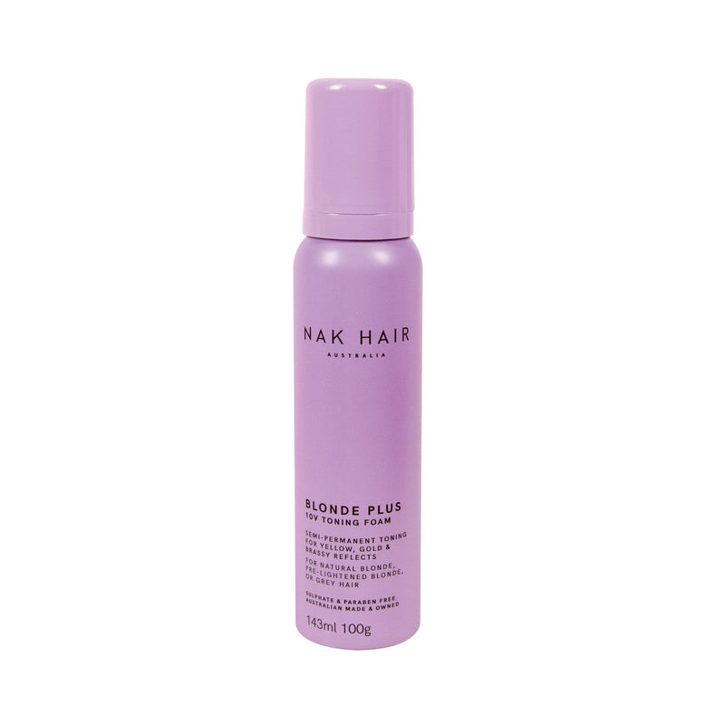 Nak Blonde Plus 10V Toning Foam - Haircare Superstore