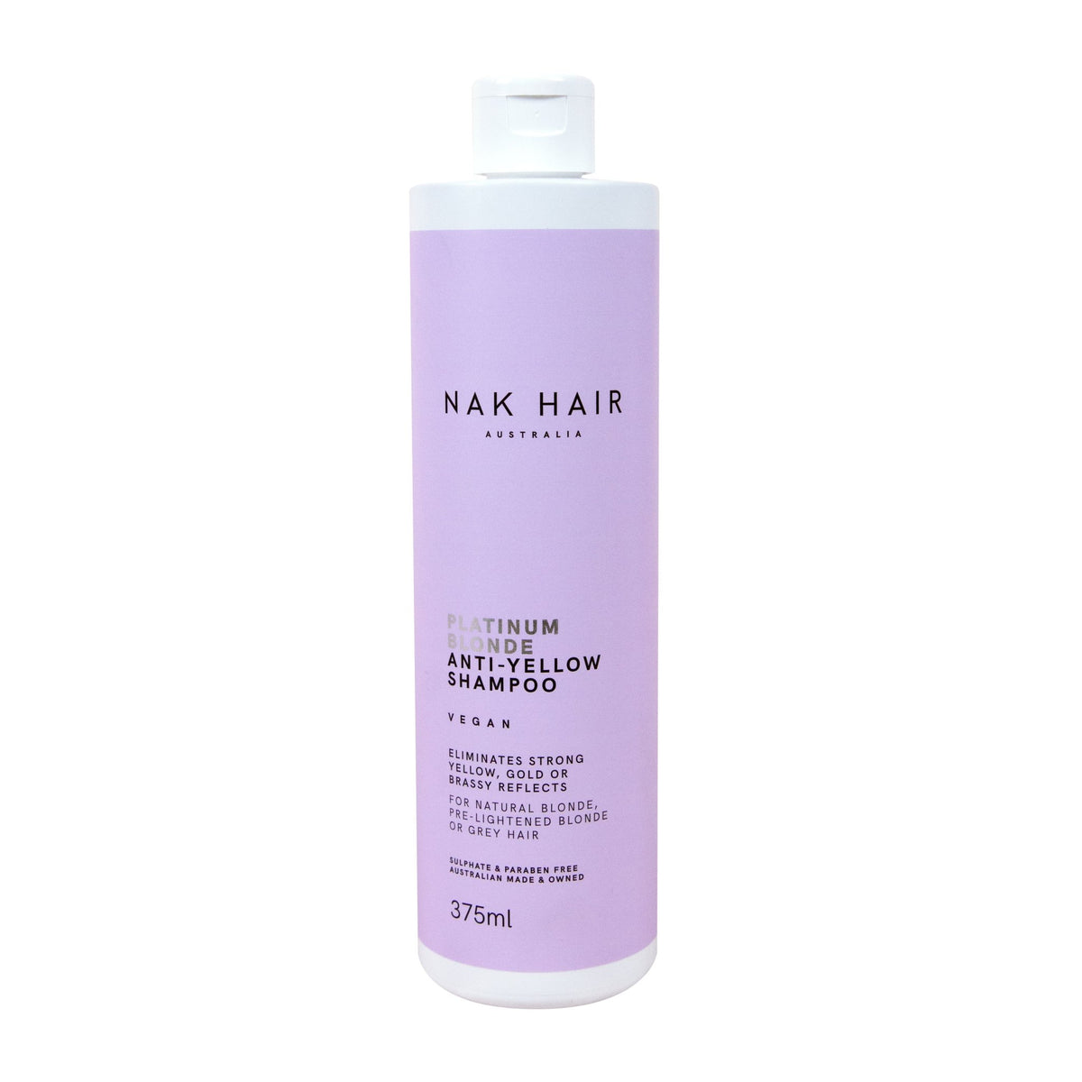 Nak Platinum Blonde Anti-Yellow Shampoo