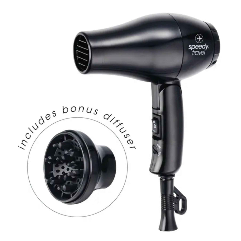 Speedy Travel Hair Dryer